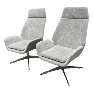 Michael Vanderbyl for HBF Conexus Lounge Chairs, Pair For Sale