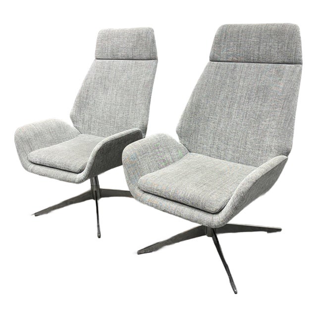 Michael Vanderbyl for HBF Conexus Lounge Chairs, Pair For Sale