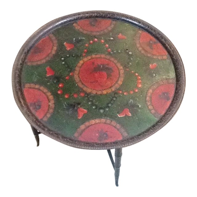 19th Century Tray on Stand For Sale