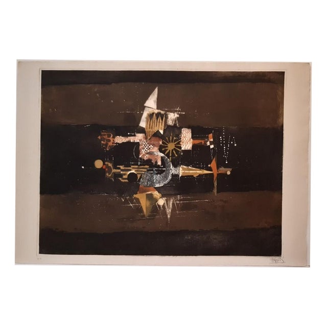 Johnny Friedlaender, Contrepoints, 20th Century, Engraving For Sale