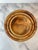 Set of three hand-turned olive wood bowls featuring beautifully figured grain, warm natural tones, and an organic...
