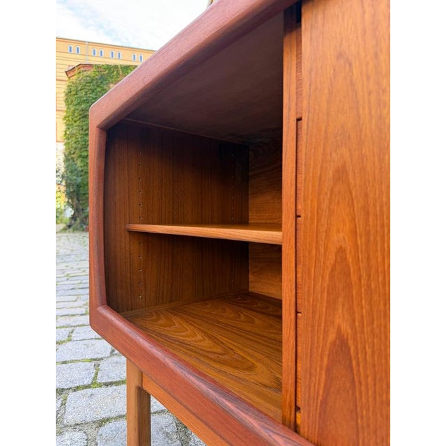 Wood Sideboard Teak by Burchardt Nielsen for Dyrlund For Sale - Image 7 of 11