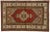 Mid 20th Century Turkish Oushak Accent Rug - 3′5″ × 5′4″ For Sale - Image 4 of 6