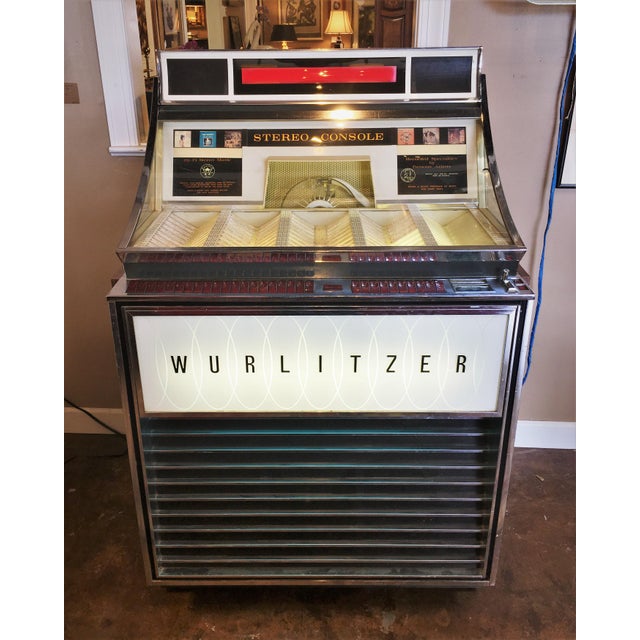 1960s Wurlitzer Model 3000 Jukebox W. Records Stereo For Sale - Image 13 of 13