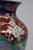 Mid 20th Century Japanese Red-Ground Bird & Peony Ceramic Vase, 12ʺ For Sale - Image 5 of 18