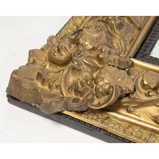 Wood 19th Century Napoleon III Mercury Mirror For Sale - Image 7 of 10