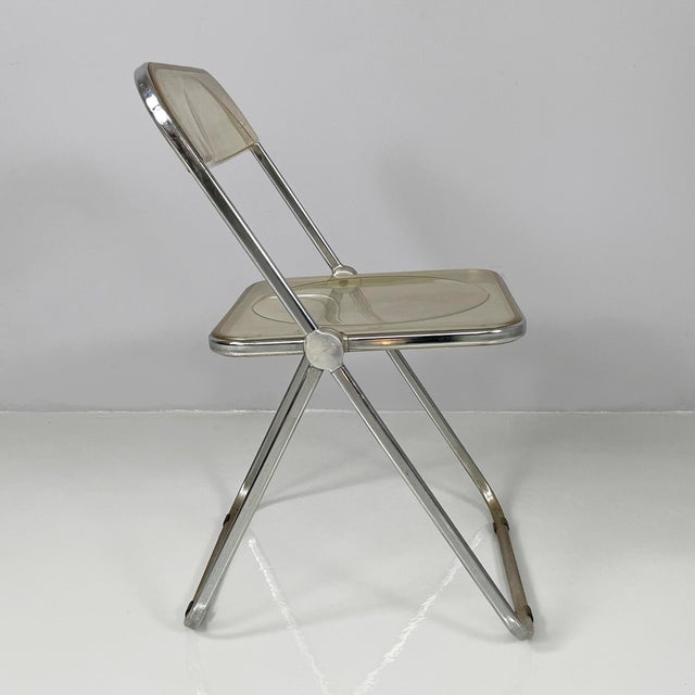 1970s Set of Italian Modern Chairs by Giancarlo Piretti for Anonymous Castelli, 1970s For Sale - Image 5 of 18