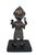 African Vintage Benin Bronze Oba King Soldier Nigeria African 6.75 " H For Sale - Image 3 of 6