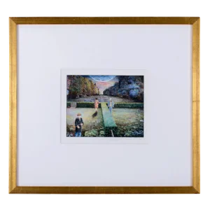 1980s Robert Bates Surreal Miniature Painting