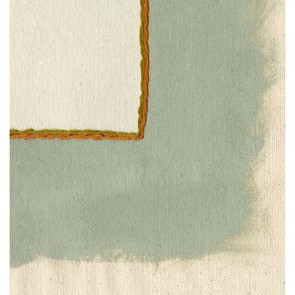 'Pale Grass' Light Sage Green Abstract Print by Emily Keating Snyder, Unframed print Printed on archival matte paper (no...