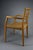 Beige Model 68 Armchair in Oak and Papercord by Niels Otto Møller for J.L. Møllers Møbelfabrik, 1981 For Sale - Image 8 of 18