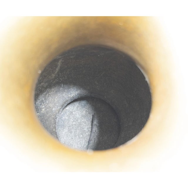 Metal 19th Century Chinese Neolithic Style Bronze Two Handled Vase For Sale - Image 7 of 13