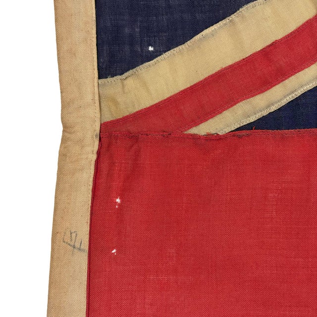 Vintage Sewn Wool Flag of Canada, Red Ensign For Sale In Los Angeles - Image 6 of 7