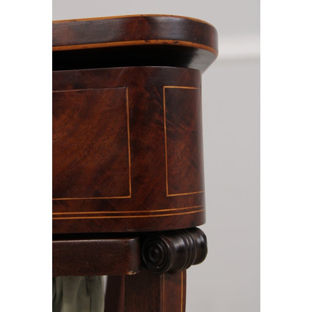 Antique English 19th Century Mahogany Sewing Work Table For Sale - Image 18 of 18