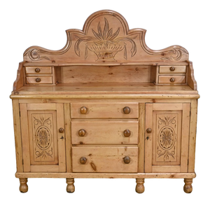 Pine Sideboard, Wales, 1920s
