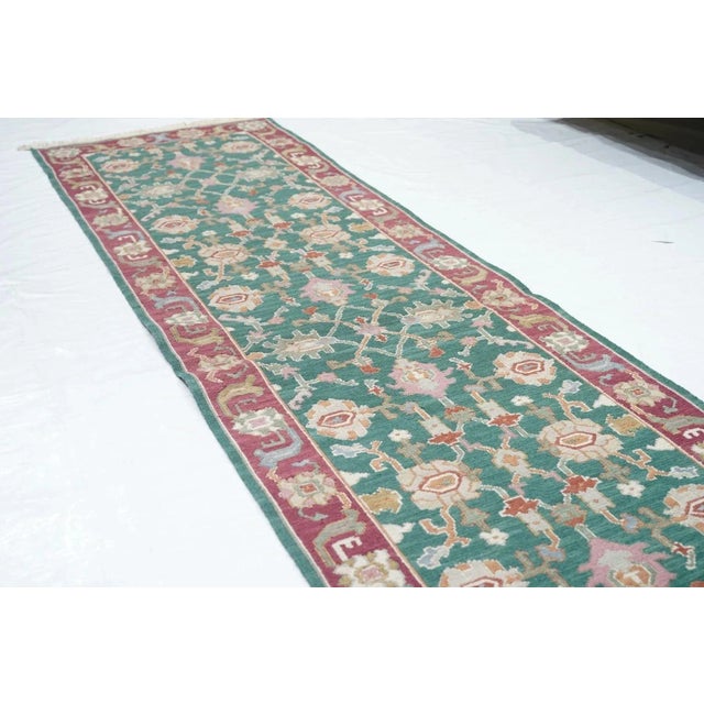 Textile Sumak Runner 2'5'' X 10' For Sale - Image 7 of 10