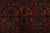 Red Turkmen Rug 6’7” X 9’6” Red Wool Tribal Hand-Knotted Oriental Carpet For Sale - Image 8 of 13