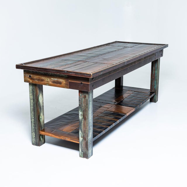 21st Century Large Console Table attributed to Vincenzo de Cotiis For Sale In New York - Image 6 of 14