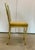 Shelby Williams A Pair of Late 20th Century Faux Bamboo Gold Banquet Dining Chairs by Shelby Williams For Sale - Image 4 of 17