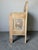 Cream Antique Hand-Painted Folk Art Wooden Settle Bench With Floral Motifs For Sale - Image 8 of 12