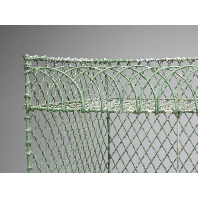 Vintage English Corner Vegetable Drying Rack - Plant Stands For Sale - Image 4 of 15