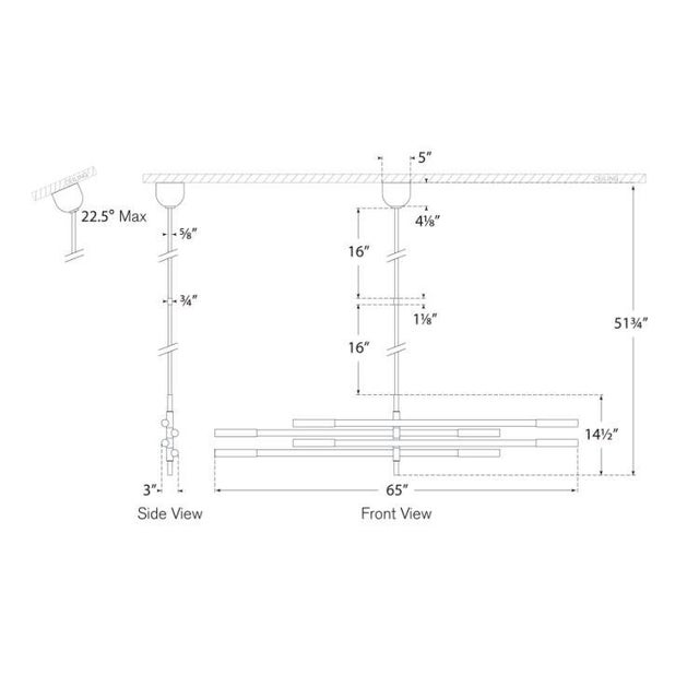 Modern Kelly Wearstler for Visual Comfort Signature Rousseau Grande Eight Light Articulating Chandelier in Antique-Burnished Brass with Etched Crystal For Sale - Image 3 of 3