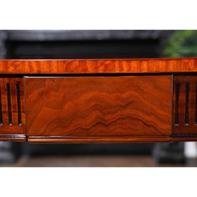 2020s Niagara Furniture Long Mahogany Console For Sale - Image 5 of 12