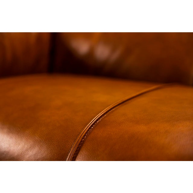 Two-Seater Sofa in Leather by Mario Bellini for B&B Italia For Sale - Image 9 of 13
