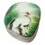 Vintage Crane Porcelain Shard Trinket Box For Sale
