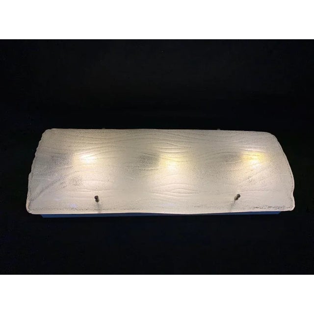 Wall Light Media attributed to Mazzega, 1970s For Sale - Image 4 of 9