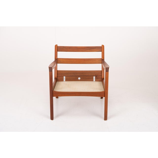 Easy Chairs by Ole Wanscher for France & Son, 1960s, Set of 2 For Sale - Image 11 of 14