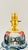 Antique Table Lamp from Royal Tichelaar Makkum, 1930 For Sale - Image 3 of 6