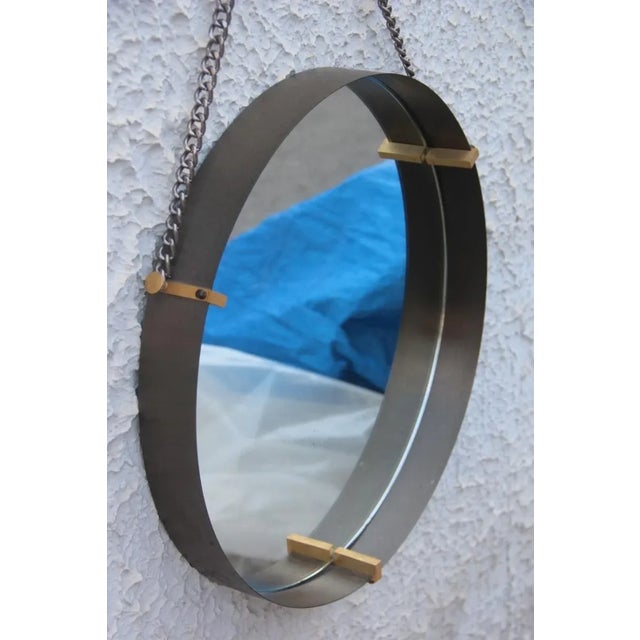 Mirror from Santabrogio & De Berti, 1950s For Sale - Image 5 of 15