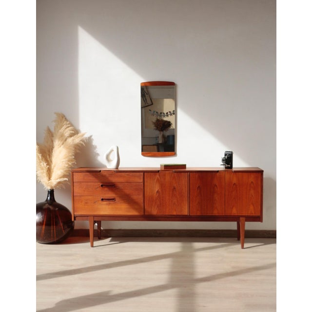 Mid-Century Modern English Teak Sideboard from Nathan, 1960s For Sale - Image 3 of 18