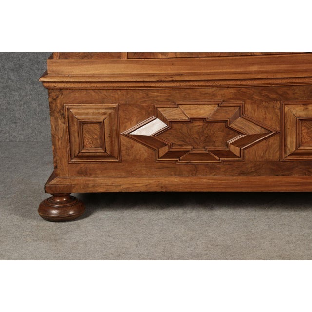 Late 17th Century Renaissance Walnut Cabinet, 1700s For Sale - Image 12 of 18