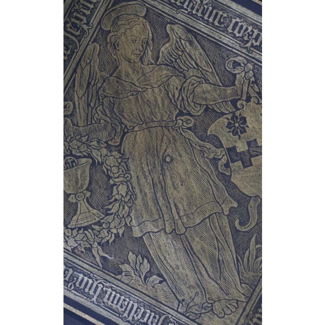 Grote Kerk Church, Breda, Netherlands: Framed Rubbing of 1550 Brass Monument For Sale In San Francisco - Image 6 of 12