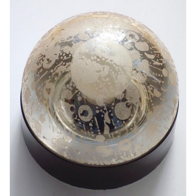 Vintage Space Age Spherical Ceiling Light in Bakelite and Glass from Teka, 1970s For Sale - Image 4 of 7