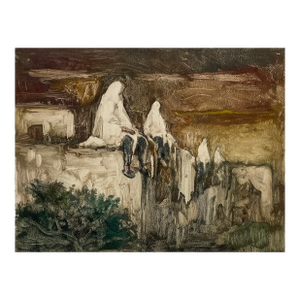 1920s Eugene Higgins Monotype