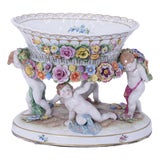 Early 20th Century Von Schierholz German 2 Piece Centerpiece Bowl For Sale