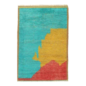 Fine Hand Knotted Moroccan Rug