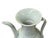 1990s Chinese Porcelain Light Celadon White Underlay Scroll Flower Vase For Sale - Image 5 of 11