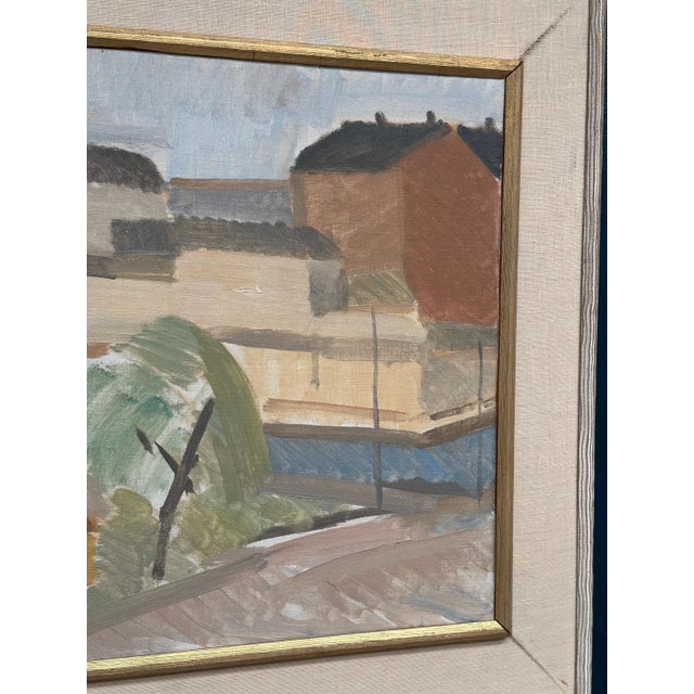Sven‑erik Markhed, Utsikt Norra Vallgatan, Malmö, 1950s, Oil on Canvas, Framed For Sale - Image 9 of 18