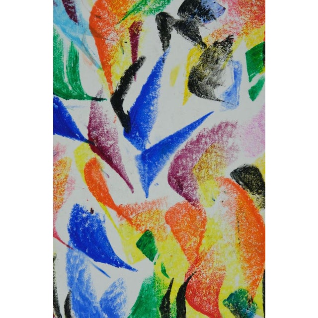 Françoise Galle, Blazing Brilliance, Pastel For Sale - Image 4 of 6