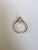 Set in Platinium 900, 3.18 Carats, Imperial Topaz & Diamond Engagement Ring Size 7 For Sale - Image 10 of 13
