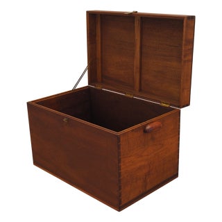 Vintage Scandinavian Teak Chest, 1960s For Sale