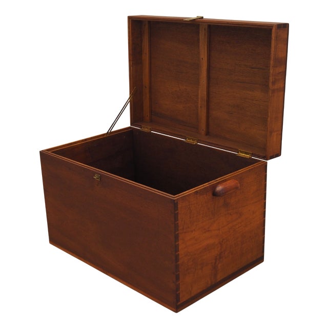 Vintage Scandinavian Teak Chest, 1960s For Sale