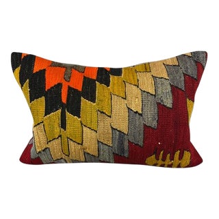 16 x 24 Kilim Pillow Turkish Cushion Delight Dreams Pillow Cushion Cover For Sale