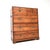 Antique Military Campaign Chest of Drawers in Teak, 1840 For Sale - Image 15 of 15