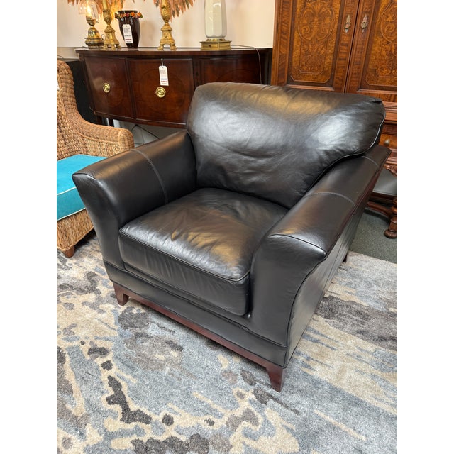 Traditional Stickley Keeler Lounge Chair For Sale - Image 3 of 12