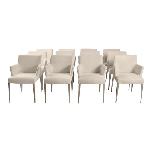 B&b Italia Melandra Dining Chairs by Antonio Citterio, Set of 12 For Sale